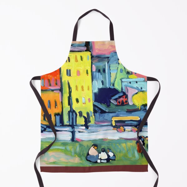 Item preview, Wassily Kandinsky - Houses in Munich designed and sold by Jon-Baran.