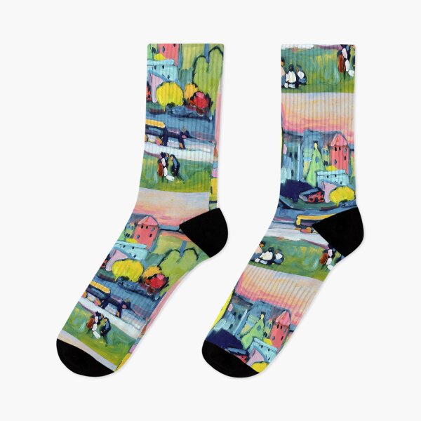 Item preview, Wassily Kandinsky - Houses in Munich designed and sold by Jon-Baran.