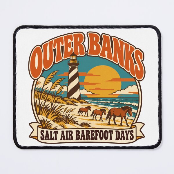 Item preview, Outer Banks Gift - Salt Air Barefoot Days designed and sold by RedRubyBubble.