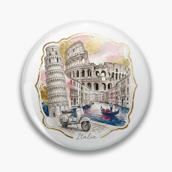 Item preview, Vintage Italy: Rome, Pisa and Venice designed and sold by EdwinkOne.