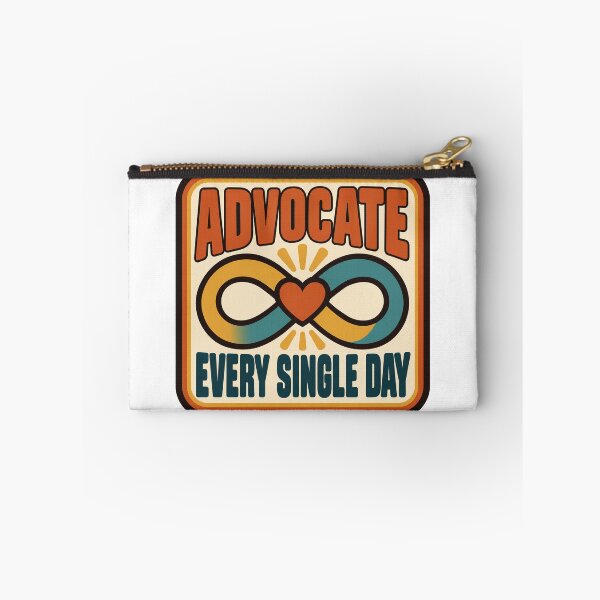Item preview, Autism Mom Gift - Advocate Every Single Day designed and sold by RedRubyBubble.