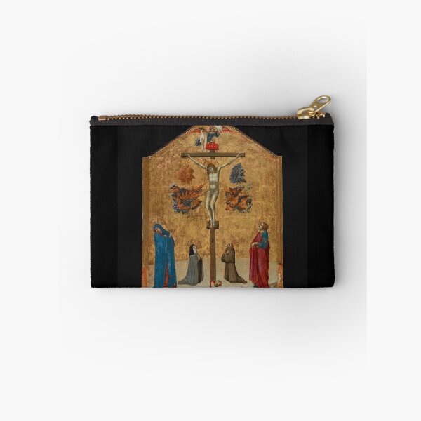 Item preview, Christ on the Cross with the Virgin and Saints 1320 designed and sold by GuyBlank.
