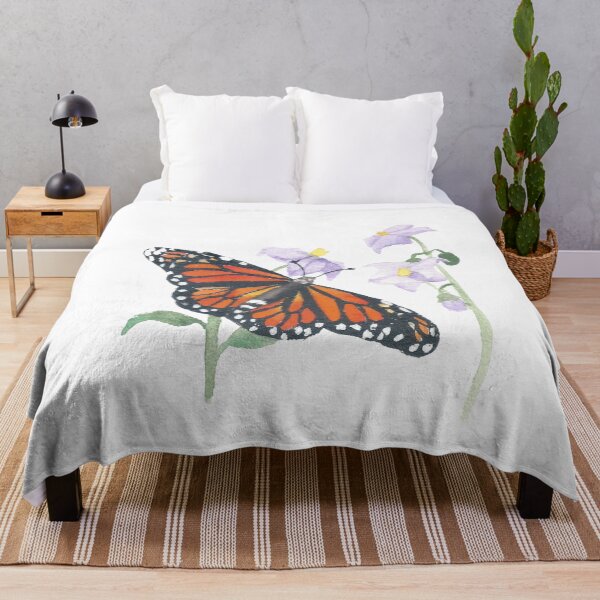 Item preview, Monarch Butterfly, watercolor painting designed and sold by SharonRoseR.