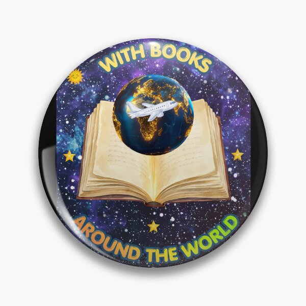 Item preview, With Books Around The World Gifts For Books Lovers designed and sold by zebek-design.