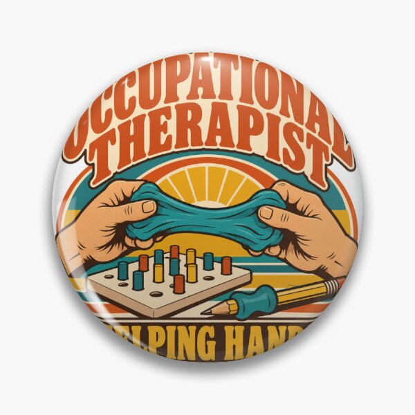 Item preview, Occupational Therapist Gift - Helping Hands designed and sold by RedRubyBubble.