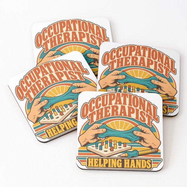 Item preview, Occupational Therapist Gift - Helping Hands designed and sold by RedRubyBubble.