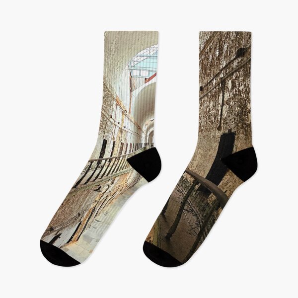 Item preview, Vaulted Cellblock Hallway and Skylights – Eastern State Penitentiary designed and sold by Jason Bylsma.