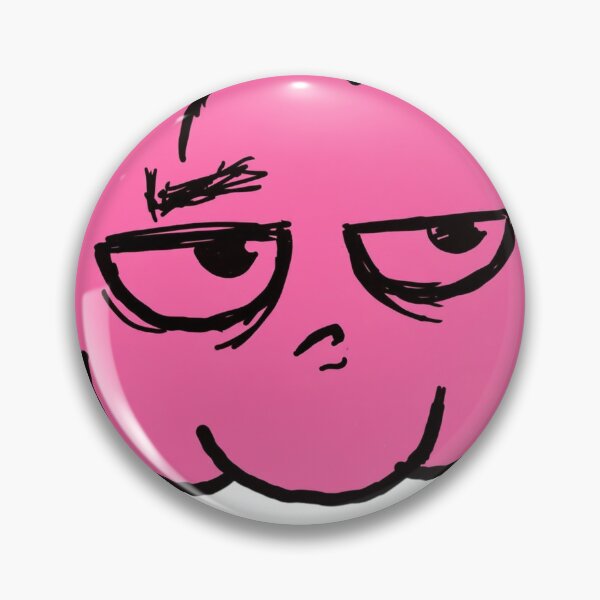 Item preview, Pink Halloween Funny Pumpkin Sticker — Grumpy Pastel Witch-Hat Decal designed and sold by ryleemaxwell.