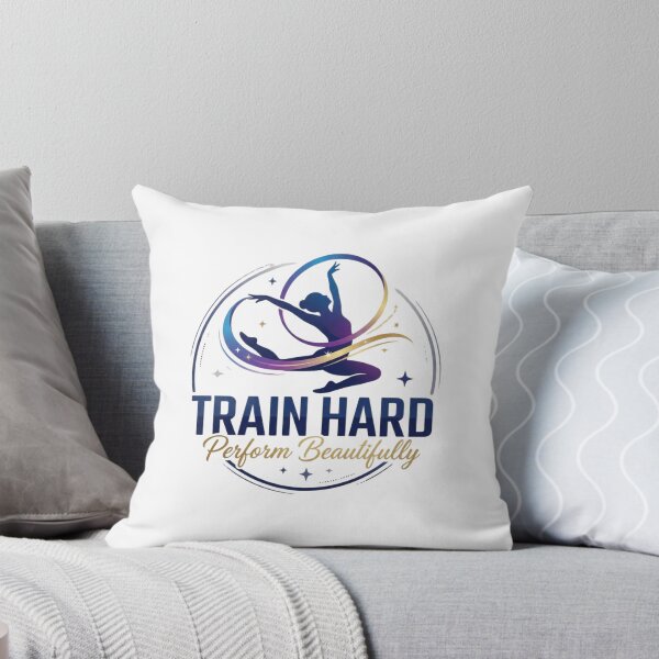 Item preview, Train Hard. Perform Beautifully. rhythmic gymnastics designed and sold by FlipGymnastics.