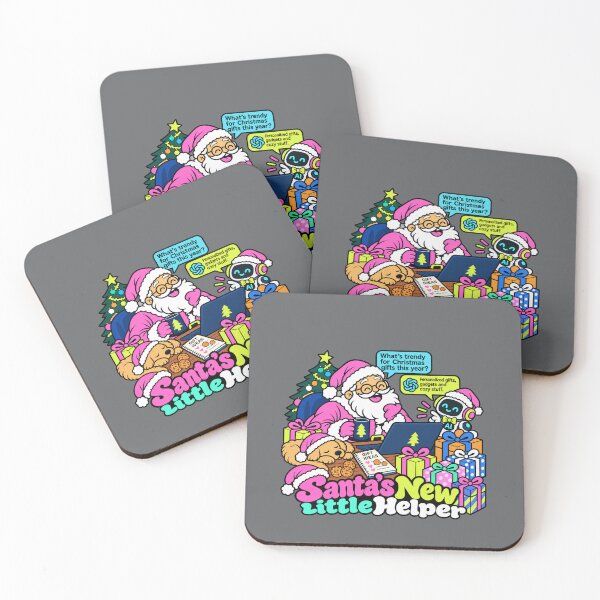 Item preview, Santa’s New Little Helper – Funny Christmas AI Design designed and sold by Aimetoi.