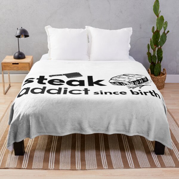 Item preview, Steak Addict Since Birth. designed and sold by MPC-Mince-Pies.