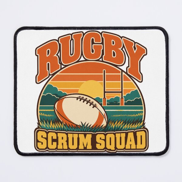 Item preview, Rugby Gift - Scrum Squad designed and sold by RedRubyBubble.