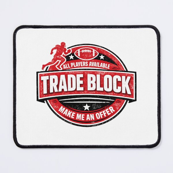 Item preview, Fantasy Football Gift - Trade Block Make Me An Offer designed and sold by RedRubyBubble.