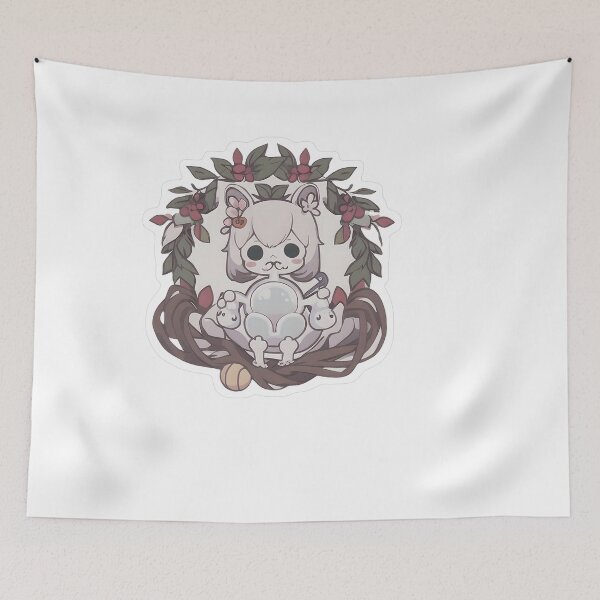 Item preview, Cute Chibi in Floral Nest designed and sold by For-Cat Studio.