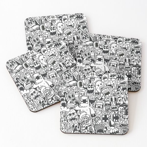 Item preview, Chaotic Monster Character Pattern designed and sold by  Almost Bored Studio.