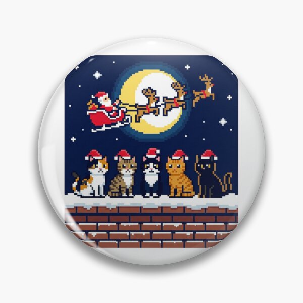 Item preview, christmas-cat designed and sold by world+167.