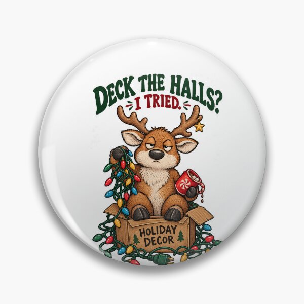 Item preview, Funny Christmas Reindeer Shirt, Tangled Holiday Lights, Vintage Xmas Tee designed and sold by LandFinStudio.
