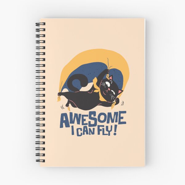 Item preview, Awesome, i can fly! - Cat Lover designed and sold by LazyCaat.