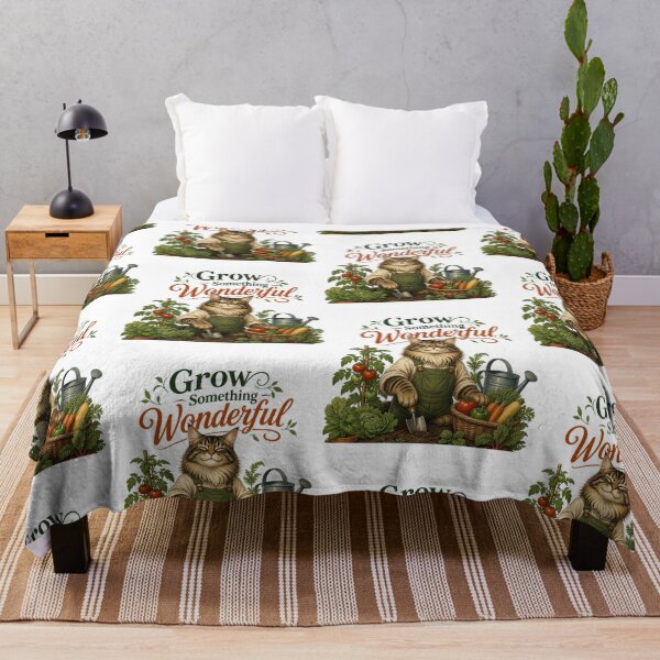 Item preview, Maine Coon Cat – Grow Something Wonderful designed and sold by PurrBloom Studio.