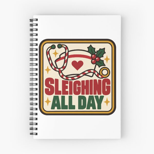 Item preview, Nurse Gift - Sleighing All Day designed and sold by RedRubyBubble.