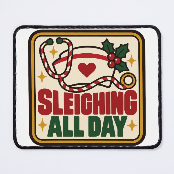 Item preview, Nurse Gift - Sleighing All Day designed and sold by RedRubyBubble.