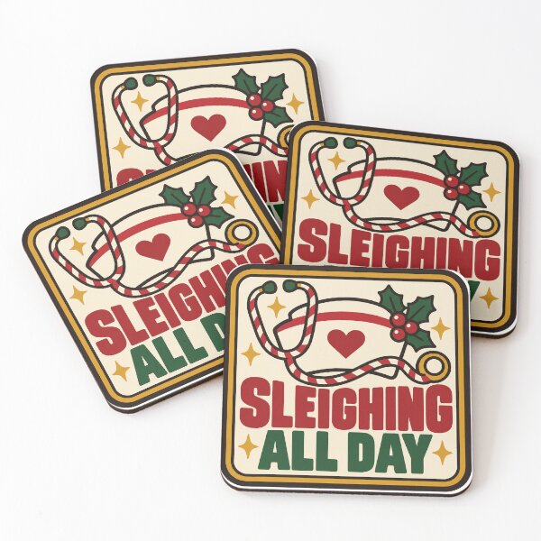 Item preview, Nurse Gift - Sleighing All Day designed and sold by RedRubyBubble.