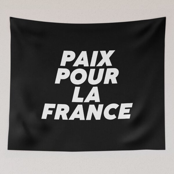 Item preview, Paix pour la France – Minimalist French Solidarity T-Shirt designed and sold by rhonstoppable27.