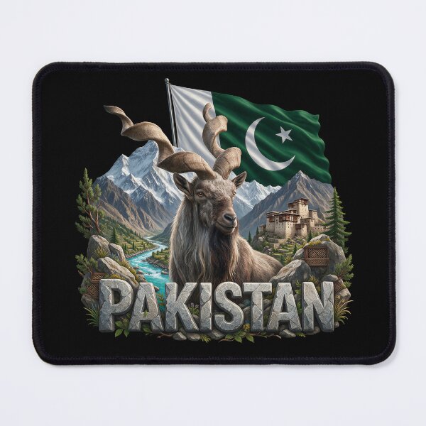 Item preview, Pakistan Heritage – Markhor & Karakoram designed and sold by FlagX.