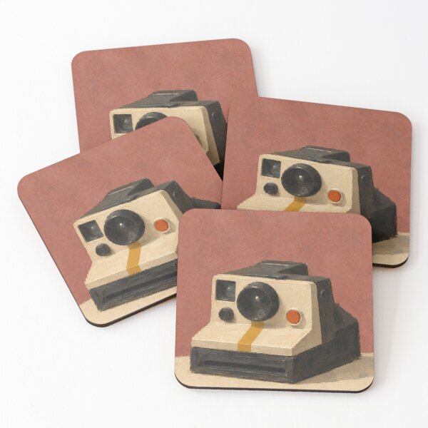 Item preview, 'Soft Focus' — Vintage Instant Camera Painting designed and sold by Moodzu.