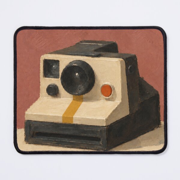 Item preview, 'Soft Focus' — Vintage Instant Camera Painting designed and sold by Moodzu.