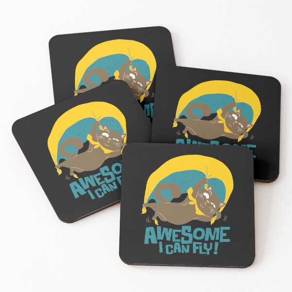 Item preview, Awesome, i can fly! - Cat Lover designed and sold by LazyCaat.
