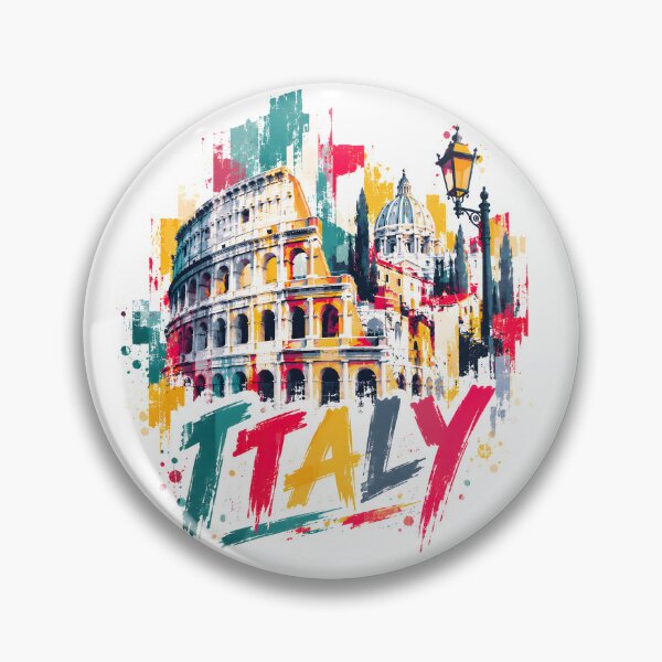 Item preview, Colorful Italy: Colosseum and Urban Art designed and sold by EdwinkOne.