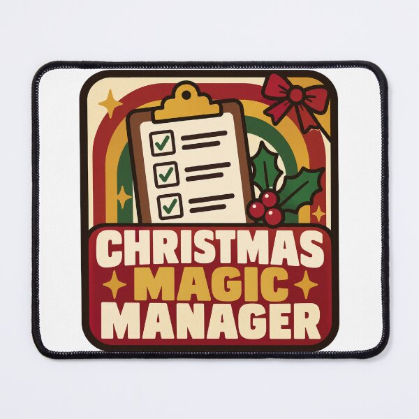 Item preview, Mom Gift - Christmas Magic Manager designed and sold by RedRubyBubble.
