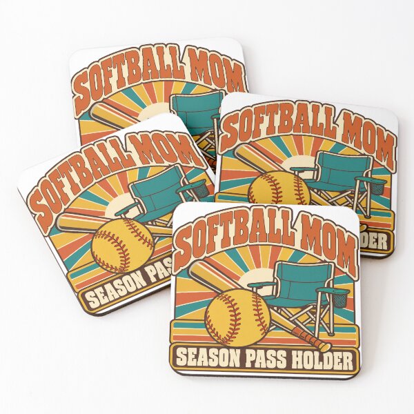 Item preview, Softball Mom Gift - Season Pass Holder designed and sold by RedRubyBubble.