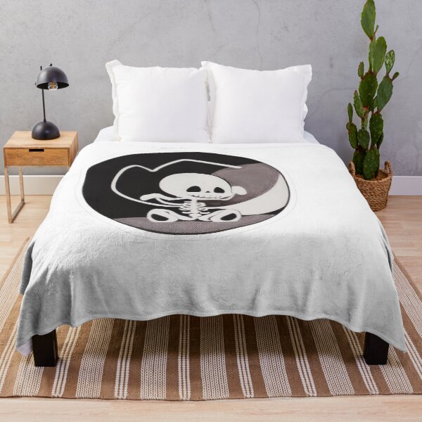 Item preview, Cartoon Skeleton with Stylized Flame designed and sold by For-Cat Studio.