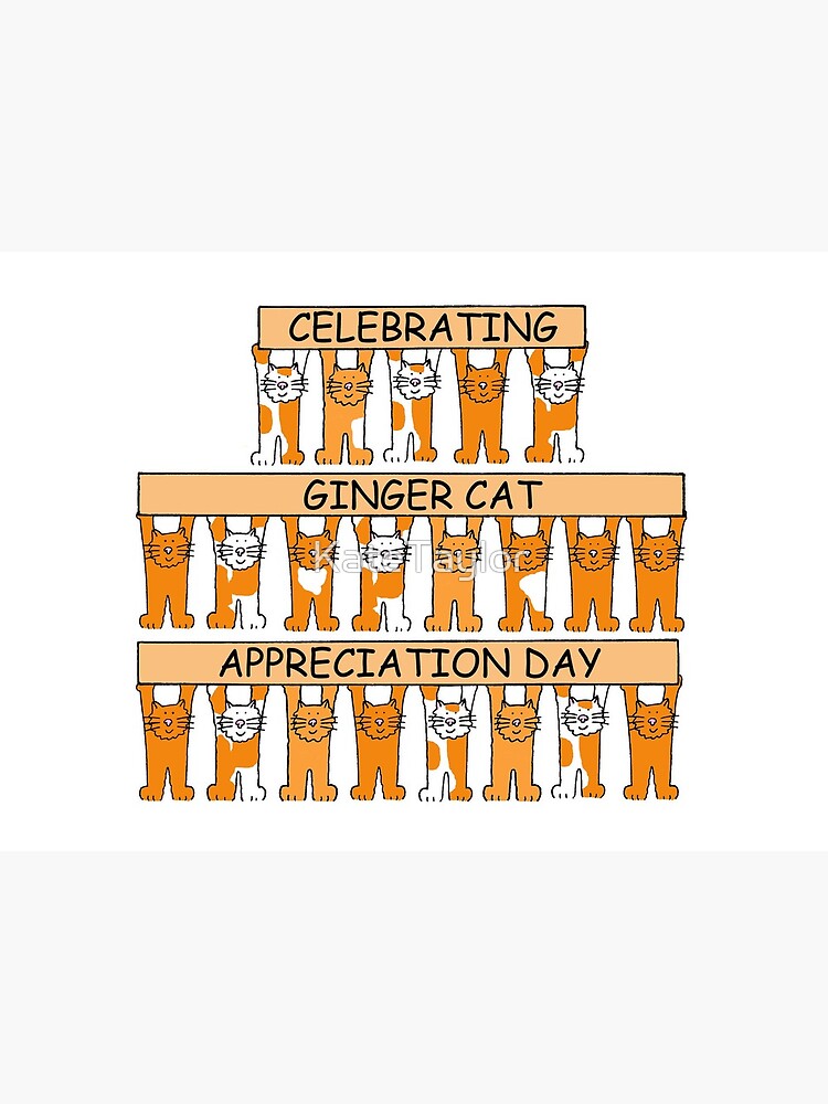 Cat Appreciation Ginger Cats Only Male Ginger Cat Appreciation Day