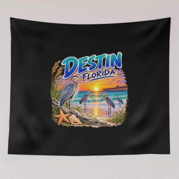 Item preview, This is a tropical beach design for Destin, Florida designed and sold by RBBeachDesigns.