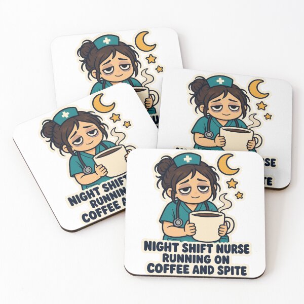Item preview, Night Shift Nurse Funny Coffee Gift designed and sold by mo-carnival.
