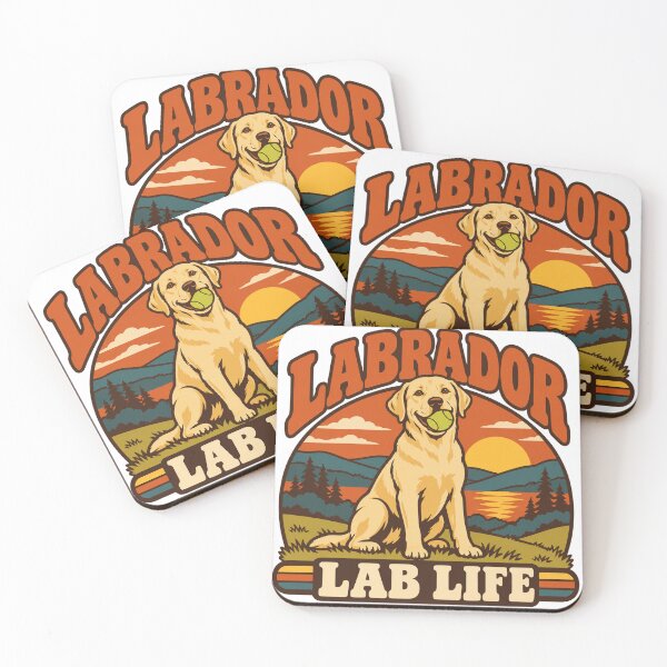 Item preview, Labrador Gift - Lab Life designed and sold by RedRubyBubble.