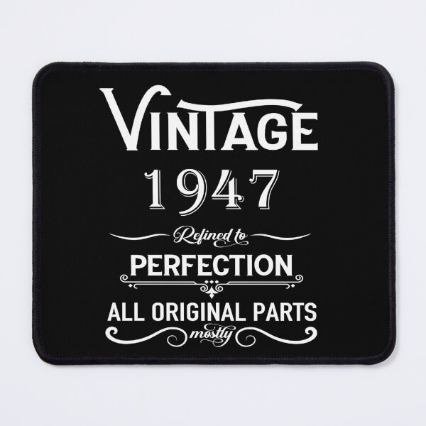 Item preview, Vintage born in 1947 aged to perfection elegant 80th birthday designed and sold by Alexaltay.