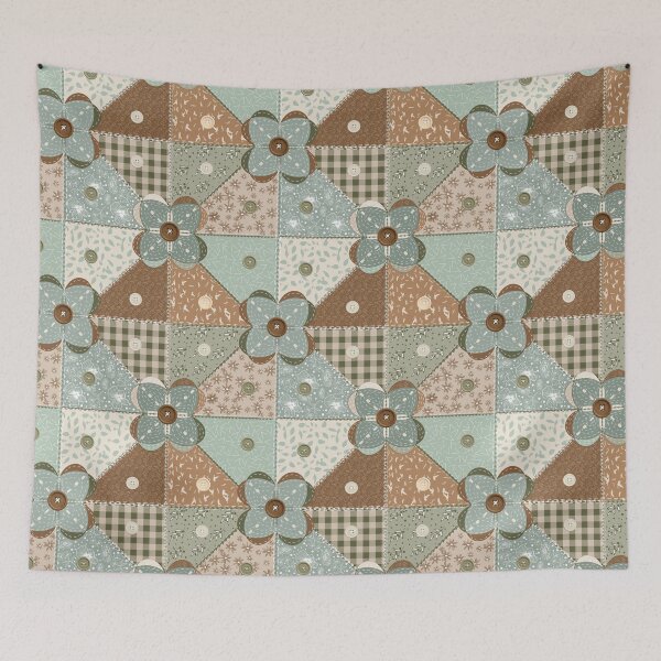 Item preview, Patchwork Cosy with Buttons! designed and sold by Salzanos.