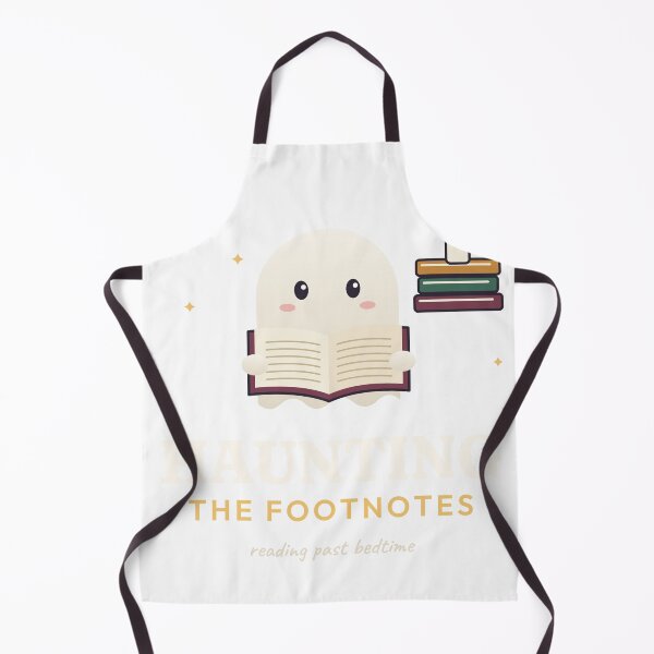 Item preview, Haunting The Footnotes – Cute Reading Ghost Bookish Shirt designed and sold by ConnorHollowell.