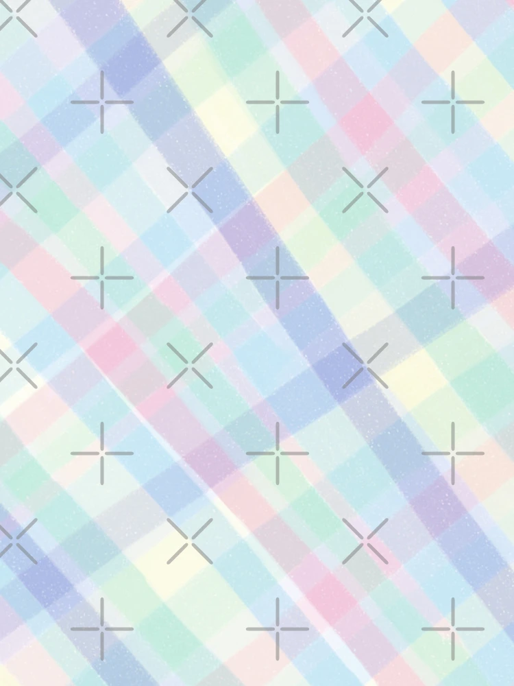 Thumbnail 5 of 5, iPhone Case, Pastel Plaid Checkered Abstract Pattern designed and sold by SbRandomLab.