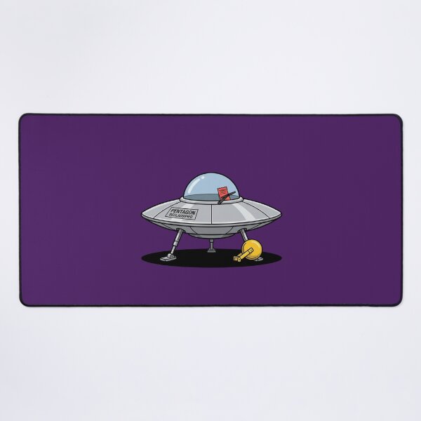 Item preview, Booted Pentagon Declassified UFO With Parking Ticket designed and sold by Rare By Hero.