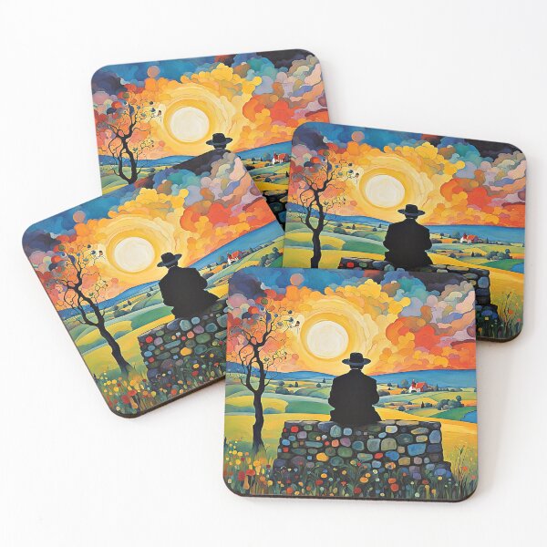 Item preview, Contemplation at sunset designed and sold by George Hutton Hunter.