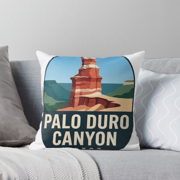 Item preview, Palo Duro Canyon Texas Lighthouse Rock Trail Oval Badge Sticker designed and sold by DetourDgn.