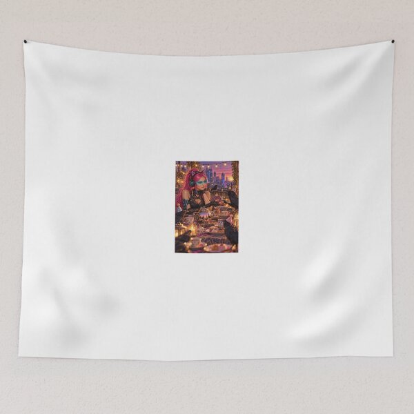 Item preview, Cathryne with crows at twilight tea party designed and sold by CathryneDelamort.