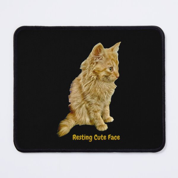 Item preview, Kitten's Resting Cute Face designed and sold by Duck Parrish.