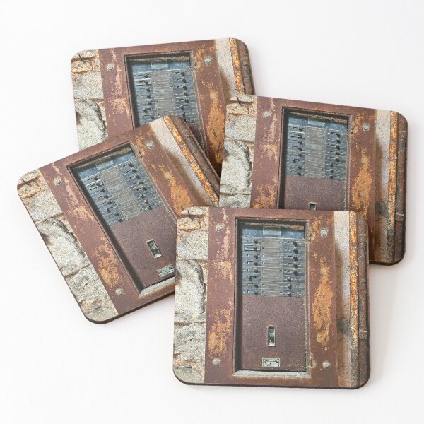 Item preview, Vintage Rusted Electrical Circuit Breaker Box – Eastern State Penitentiary designed and sold by Jason Bylsma.