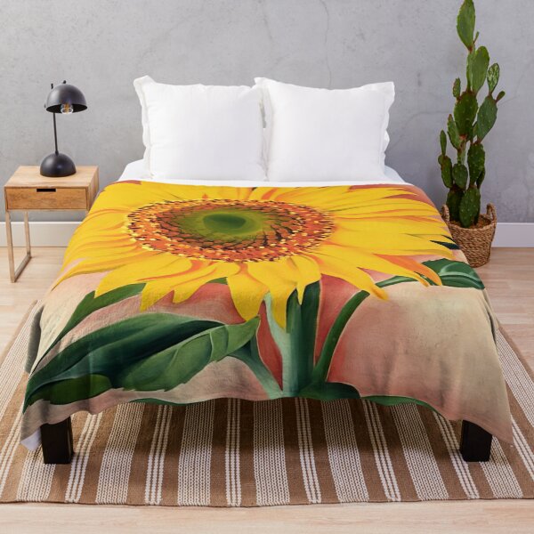 Item preview, georgia o'keeffe A Sunflower from Maggie Fine Art Print designed and sold by lanaverera.